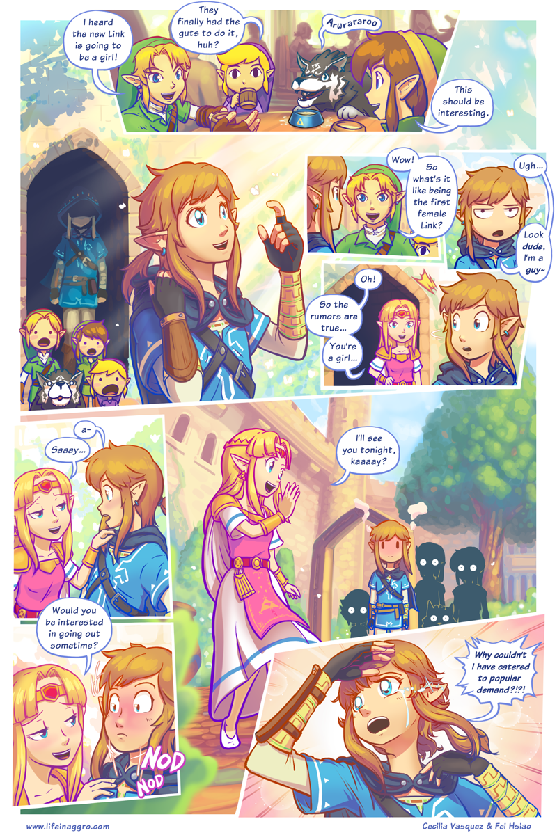 Link cheats on zelda fanfiction